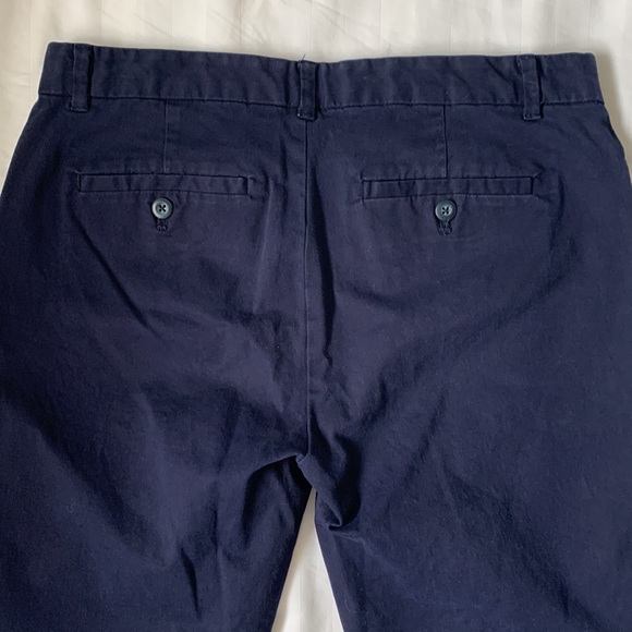 Gap navy Slim City cropped khaki/chino pants EUC - Picture 4 of 5